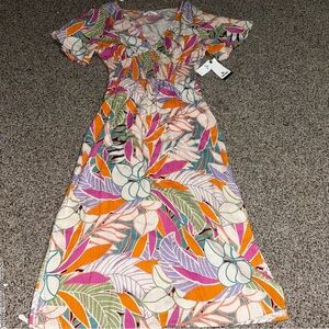 NWT Rip Curl Cala Vadella Midi Dress